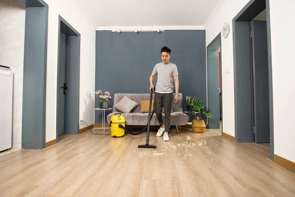 KARCHER WD 1 CLASSIC  Kap-Multi-Purpose Vacuum Cleaner, Yellow,15 Liter, Cartridge-Online Mahajan Electronics