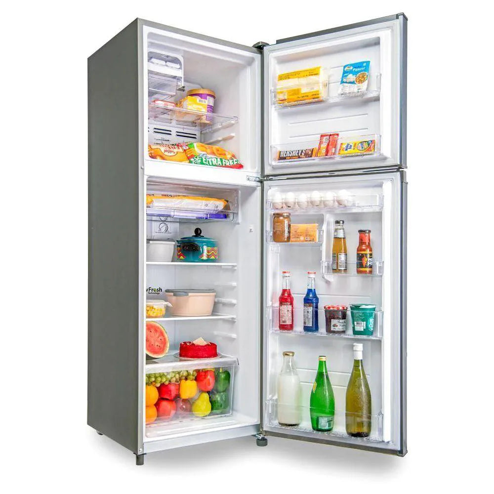 Kelvinator KRF-I260RBVBGT 252 Litre 2 Star Double Door Refrigerator, Bright Grey Mahajan Electronics Online