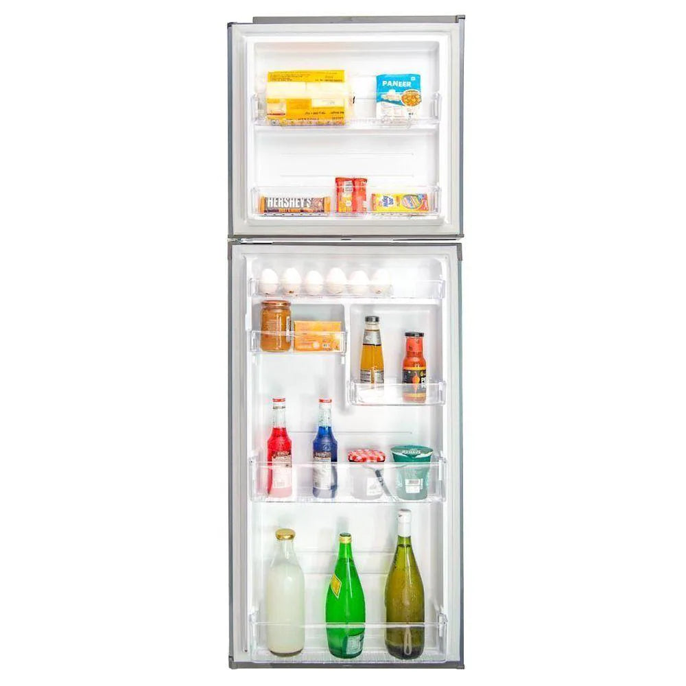 Kelvinator KRF-I260RBVBGT 252 Litre 2 Star Double Door Refrigerator, Bright Grey Mahajan Electronics Online