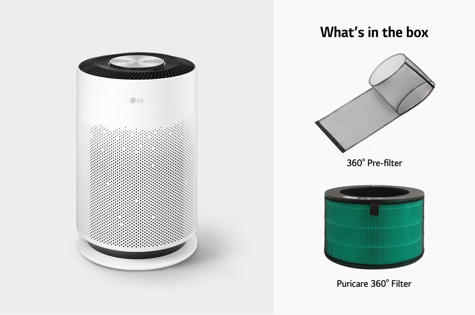 LG AS60GHWG0 PuriCare™ 360° Hit Air Purifier Room Size 667ft² / 62 M² Mahajan Electronics Online