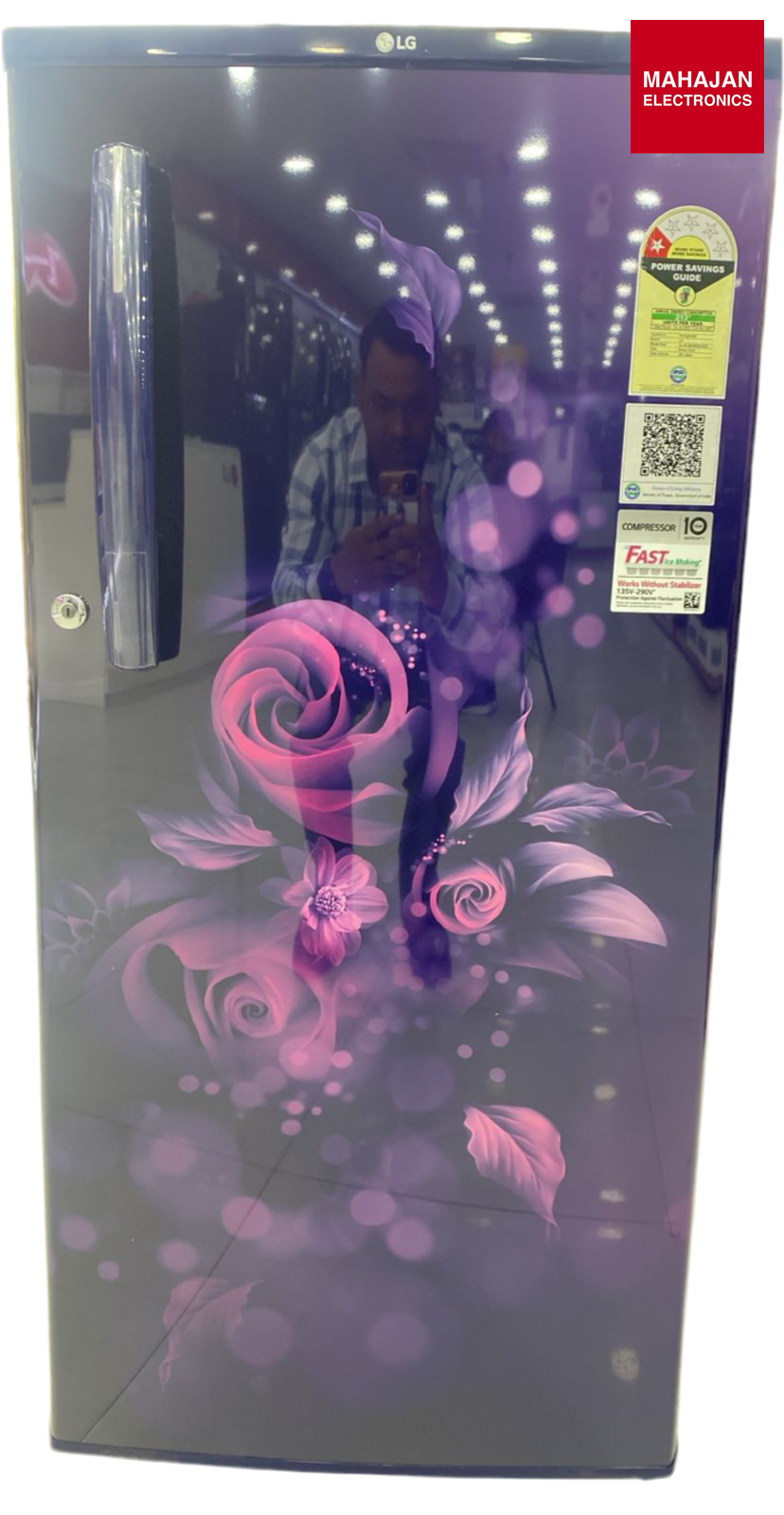 LG GL-B199OBEB Refrigerator - Mahajan Electronics
