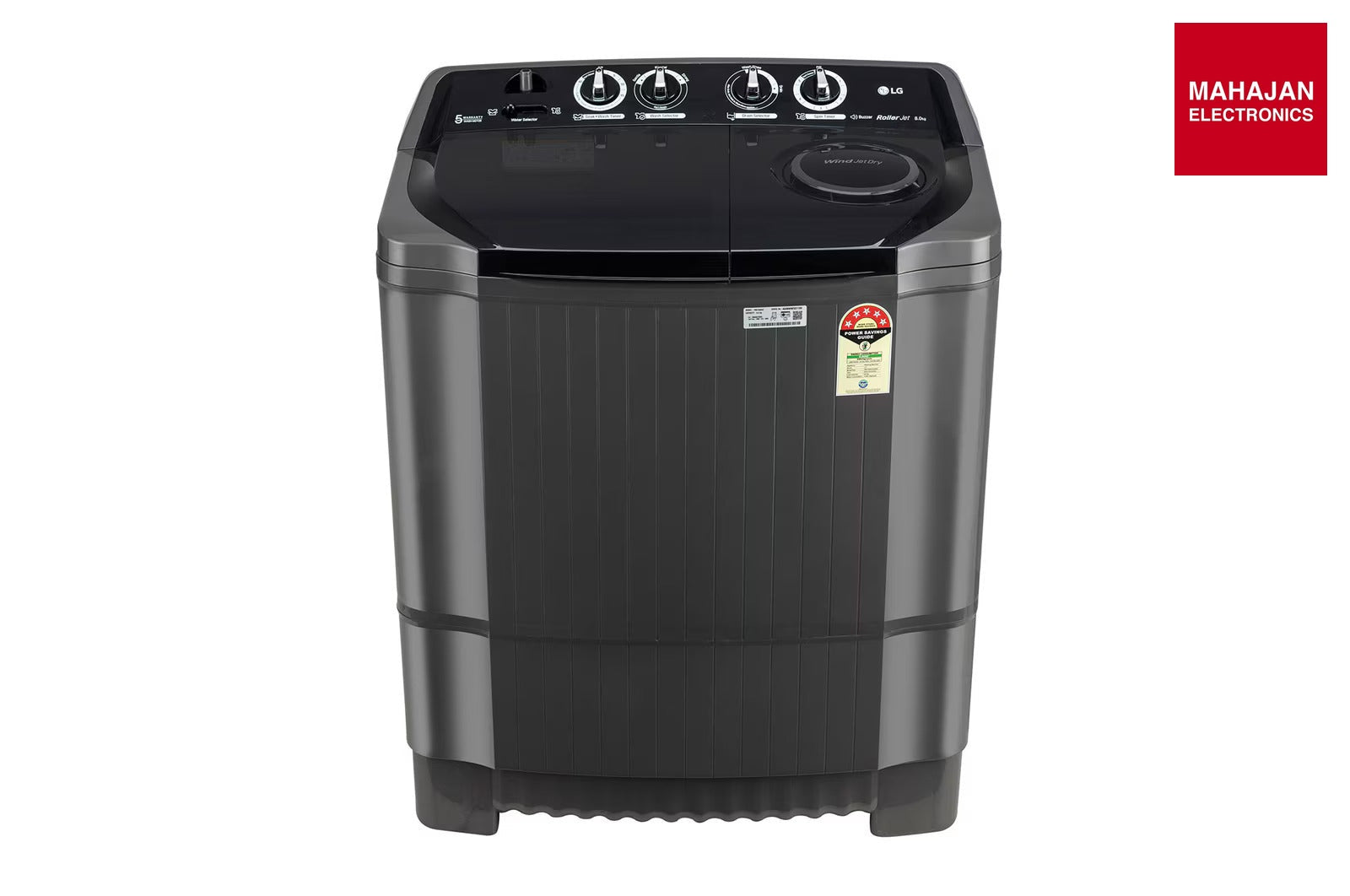 LG P8015SKAZ washing machine image 2 with Mahajan Electronics logo