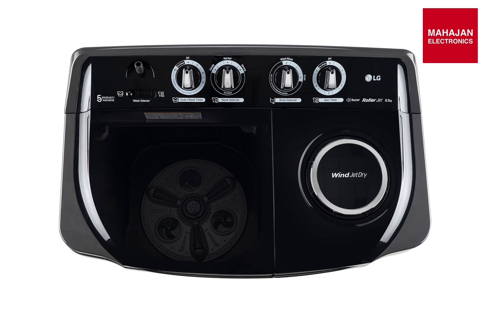 LG P8015SKAZ washing machine image 8 with Mahajan Electronics logo