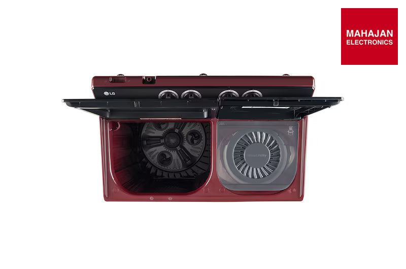 LG PX110B3SD2Z 11 KG Semi-Automatic Washing Machine, Roller Jet Pulsator+, Wind Jet Dry+, Dual Spin Shower, – Mahajan Electronics Online.