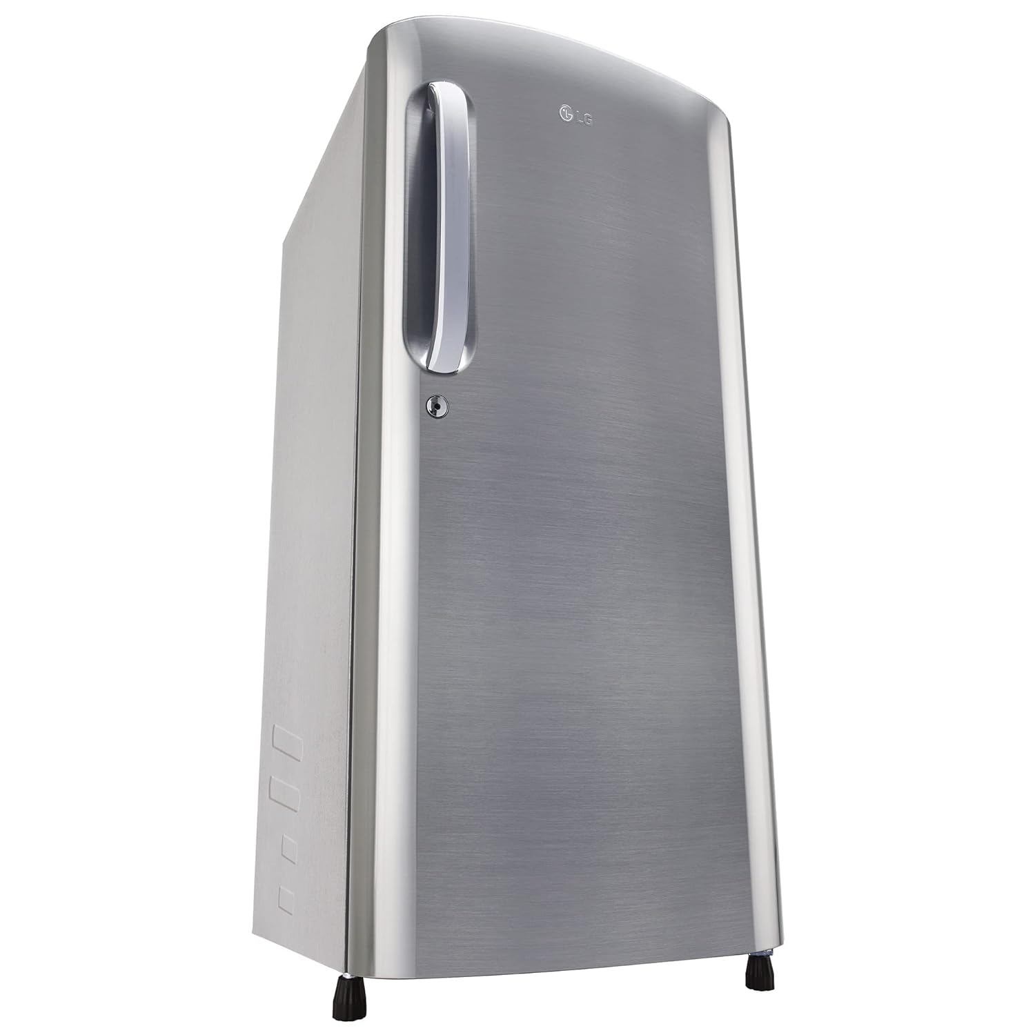 LG GLD1936YAPZ 185 L 3 Star Direct-Cool Single Door Refrigerator ( Shiny Steel, Fast Ice Making, Gross Volume 190 Litre) Mahajan Electronics Online