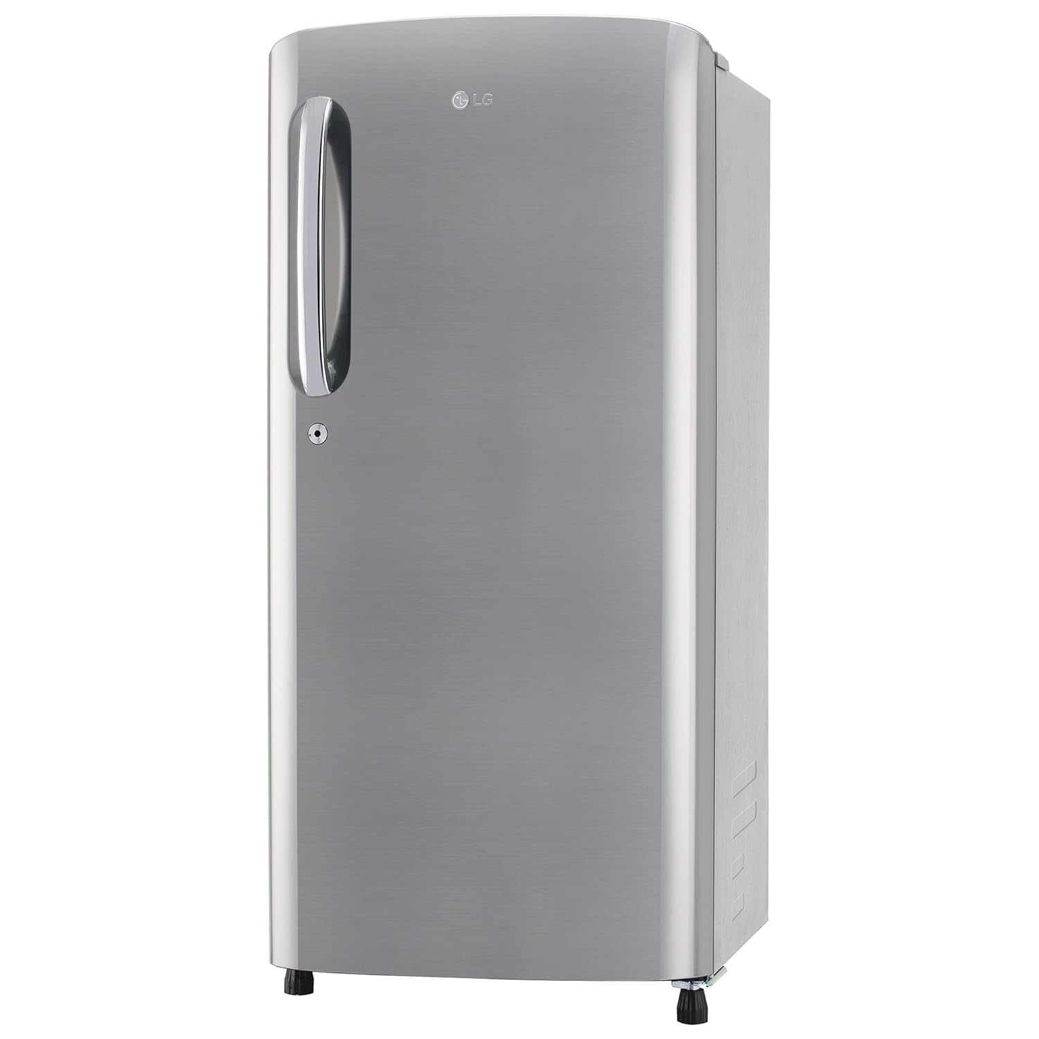 LG GLD1936YAPZ 185 L 3 Star Direct-Cool Single Door Refrigerator ( Shiny Steel, Fast Ice Making, Gross Volume 190 Litre) Mahajan Electronics Online