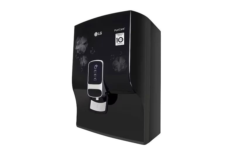 LG WW151NT 8L RO+UV+Mineral Booster Water Purifier, Steel Tank, Black-Online Mahajan Electronics