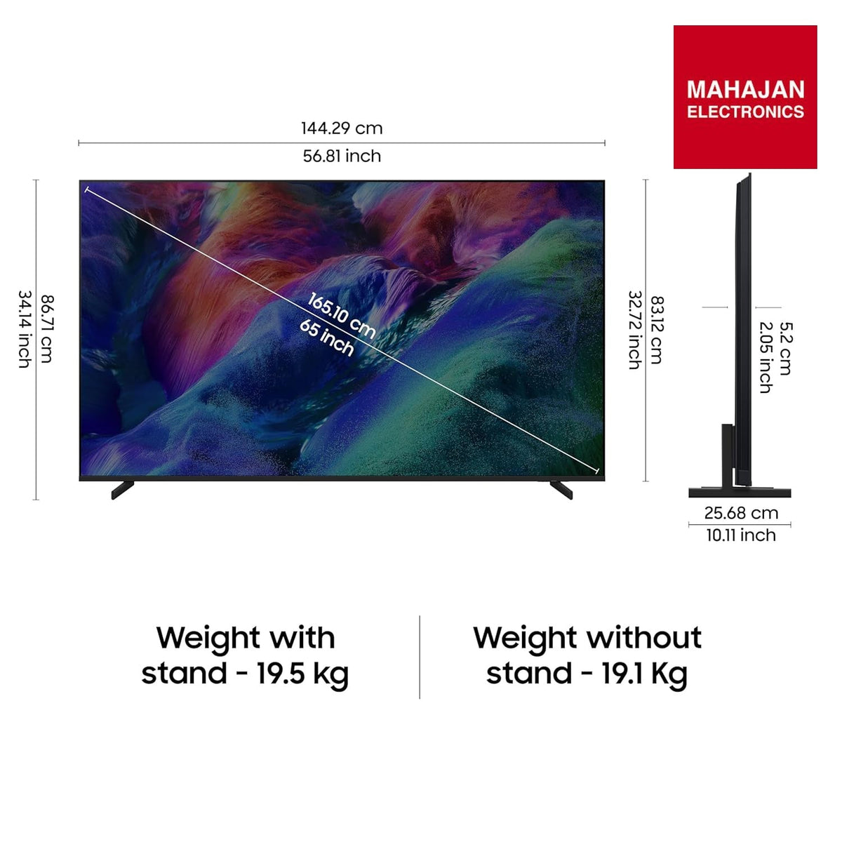 Samsung MRA65R85HAULXL 65 Inches 4K Micro RGB Vision AI Smart TV Samsung – Mahajan Electronics Online.
