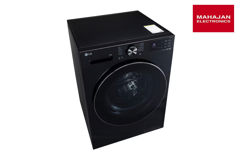 LG FX1412N5O 12 Kg 5 Star Front Load Washing Machine with AI Direct Drive™, TurboWash 360˚, 6 Motion & Steam – Mahajan Electronics Online.