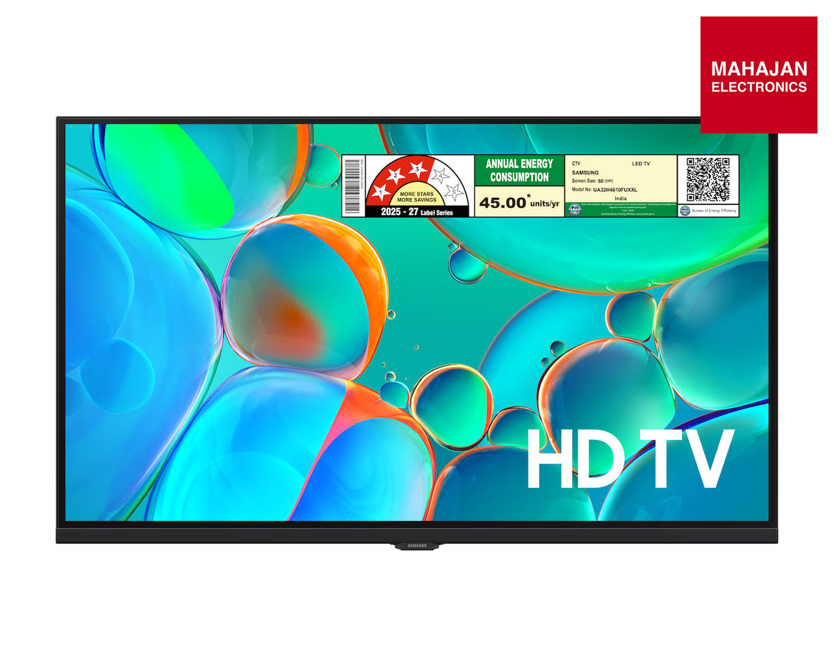Samsung UA32H4610FUXXL 32 Inch H4610F HD Smart TV | HDR | PurColor | Tizen™ OS | OTS Lite | Q-Symphony | 20W – Mahajan Electronics Online.
