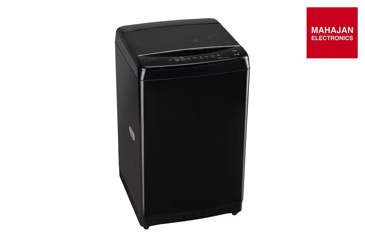 LG T12AJOB1Z | LG 12 Kg, 5 Star, Top Load Washing Machine with Smart Inverter Motor, TurboDrum, Onyx Black – Mahajan Electronics Online.