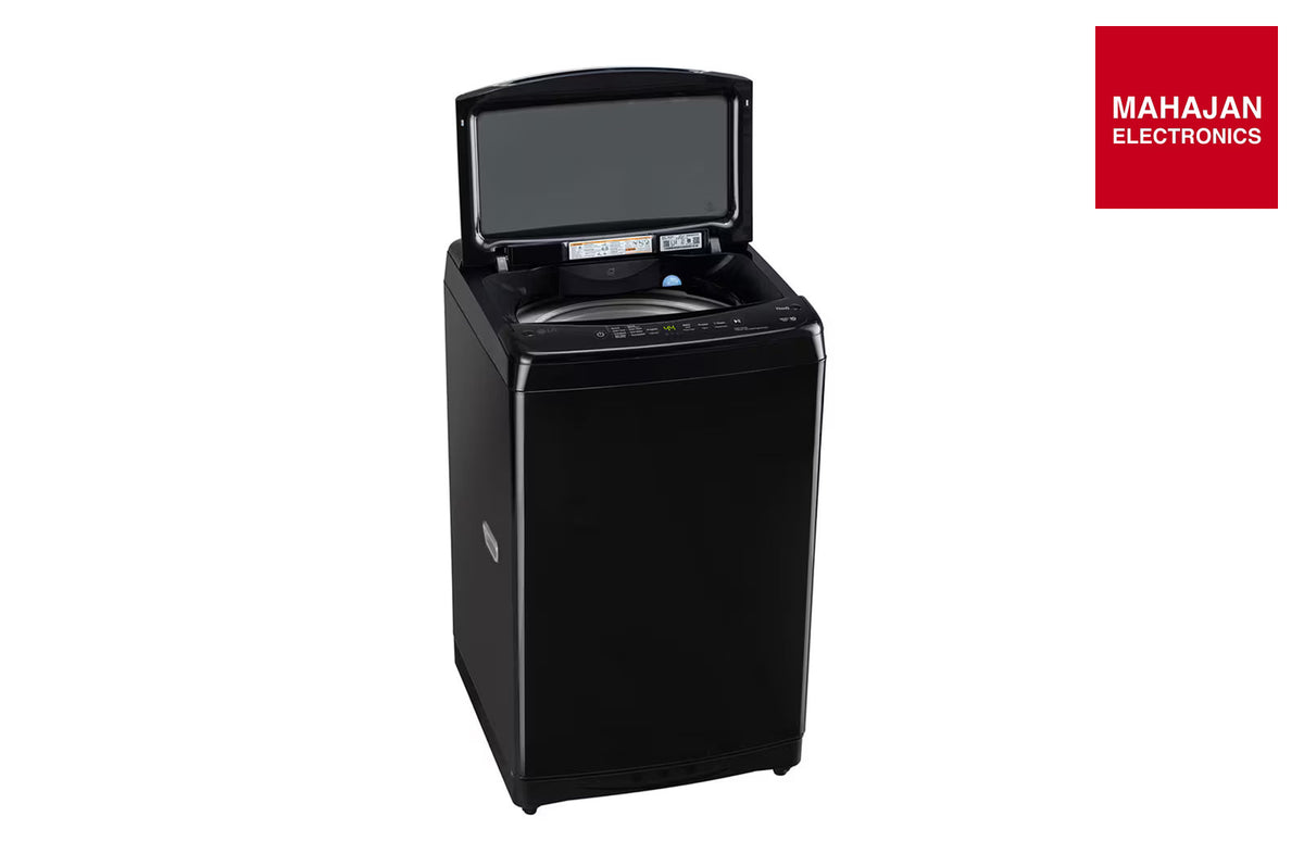 LG T12AJOB1Z | LG 12 Kg, 5 Star, Top Load Washing Machine with Smart Inverter Motor, TurboDrum, Onyx Black – Mahajan Electronics Online.
