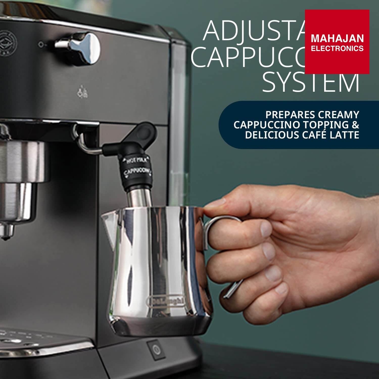 De'Longhi EC685.BK 15-Bar Pump Espresso Coffee Machine (Black)