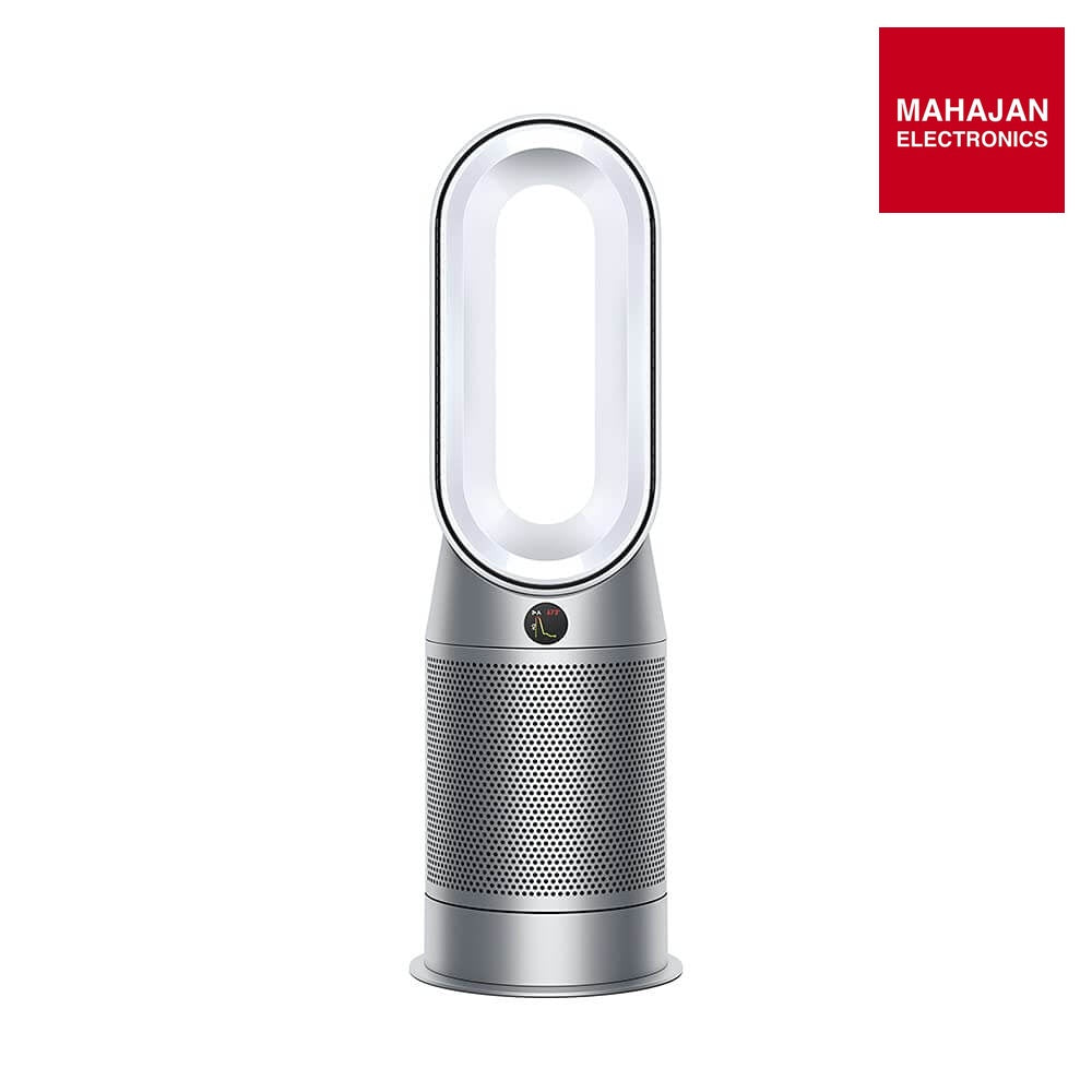 Dyson HP07 Purifier Hot+Cool Air Purifier with Heater | HEPA H13 Filter | Wi-Fi & Voice Enabled | Bladeless Fan | White/Silver Dyson