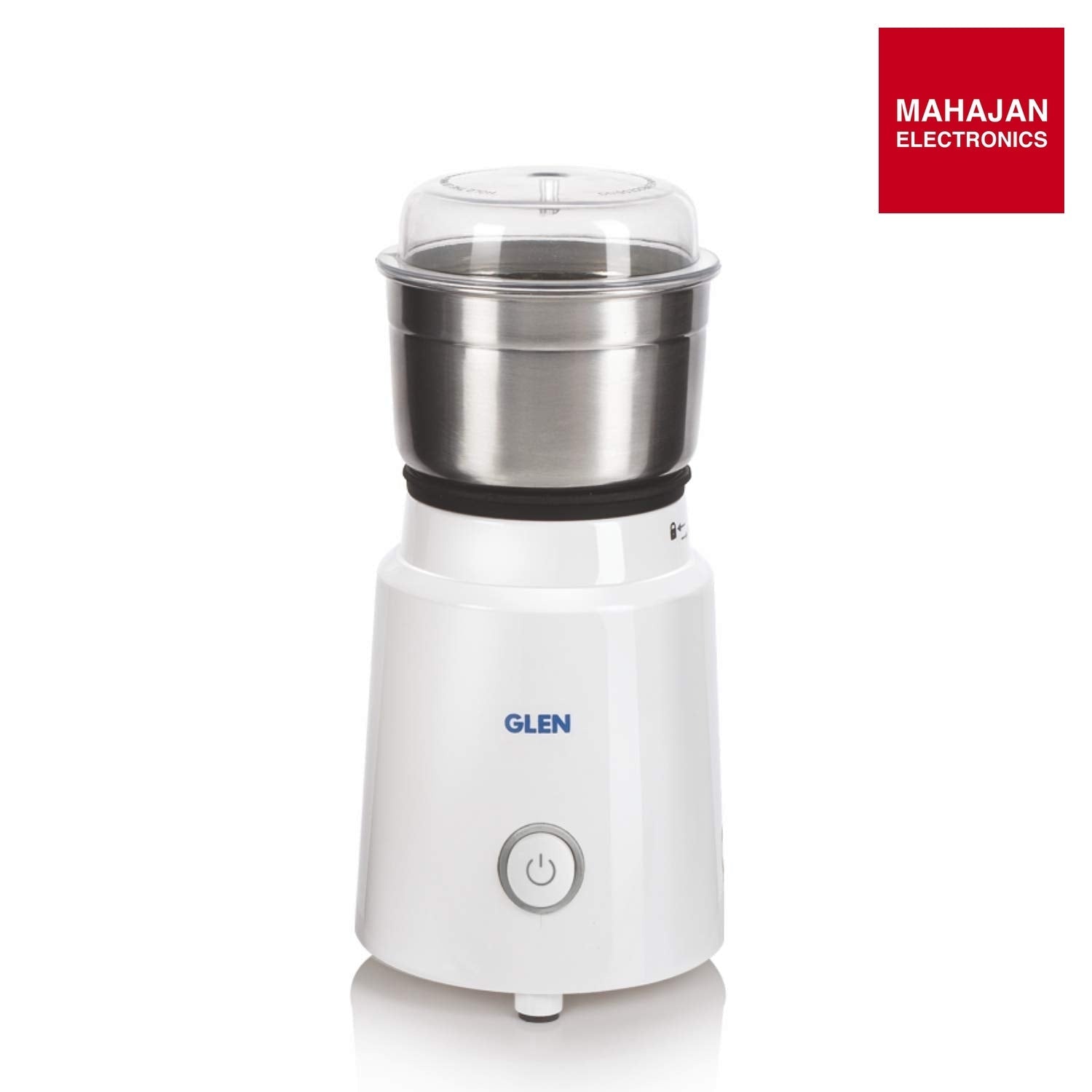 Glen Mini Grinder SA 4045 NG | 350W Compact Dry Grinder | Stainless Steel Blade | Coffee &amp; Spice Grinder | Mahajan Electronics Delhi NCR GLEN
