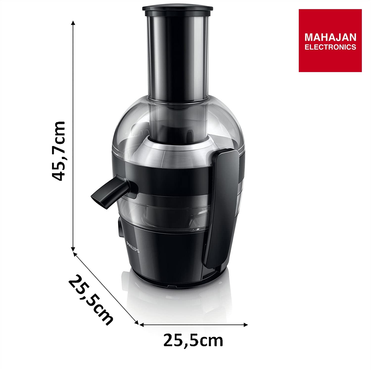 Philips HR1855 Viva Collection Juicer, Ink Black Philips