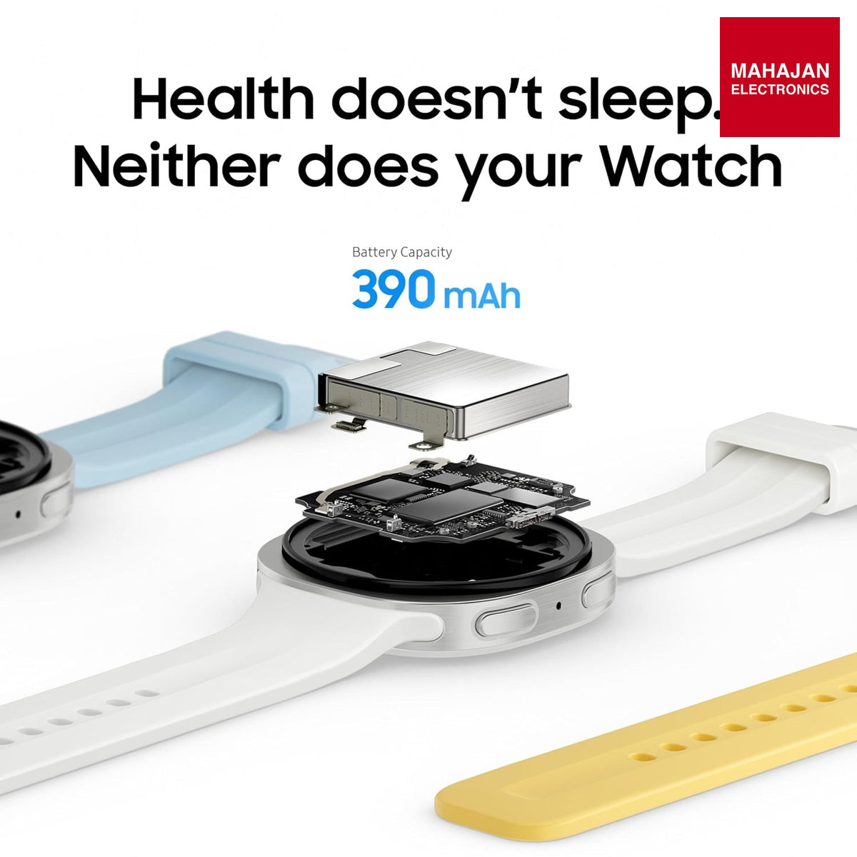 Samsung Galaxy Watch9 (40mm LTE, Cream) Samsung – Mahajan Electronics Online.