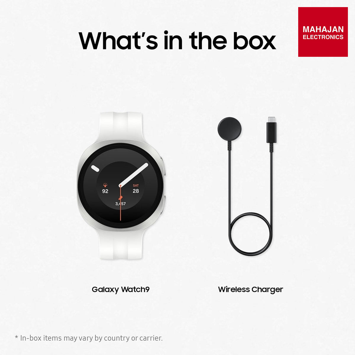 Samsung Galaxy Watch9 (40mm LTE, Cream) Samsung – Mahajan Electronics Online.