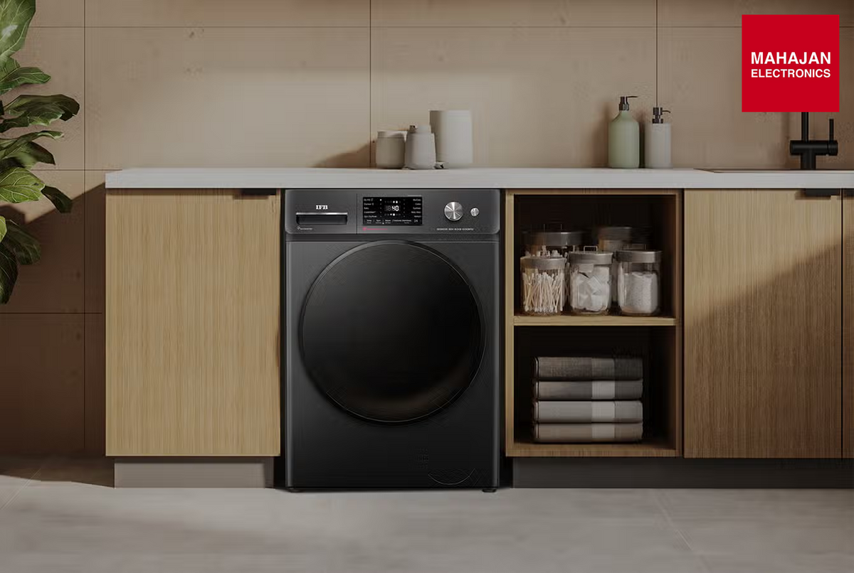 IFB Senator BXN 8012K CMS 8 Kg 5 Star AI Front Load Washing Machine with PowerSteam, Steam Refresh & Wi-Fi, Black 2026 – Mahajan Electronics Online.