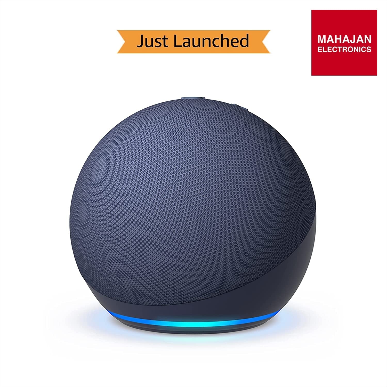 Amazon Echo Dot (5th Gen, 2023 release) | Smart speaker with Bigger sound, Motion Detection, Temperature Sensor and Alexa| Blue - Mahajan Electronics Online
