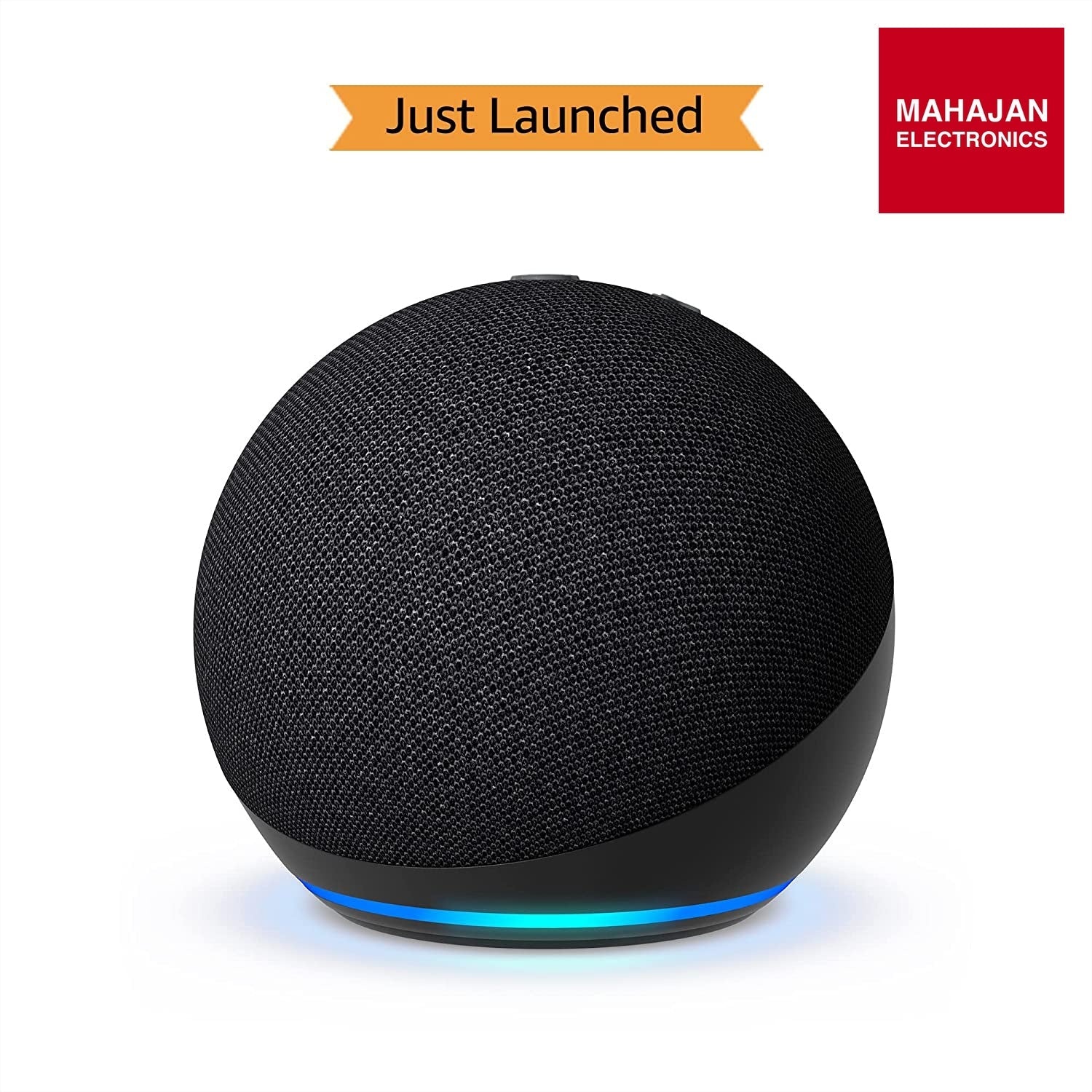 Amazon Echo Dot (5th Gen, 2023 release) | Smart speaker with Bigger sound, Motion Detection, Temperature Sensor and Alexa| Black | Mahajan Electronics Online