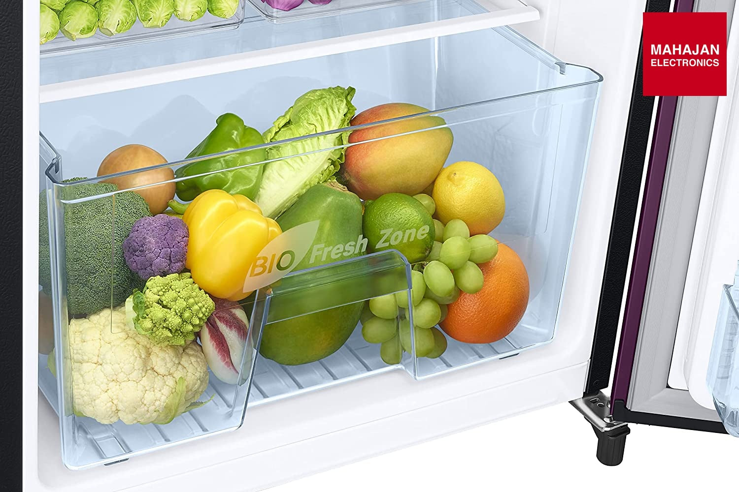 Samsung RR20C2723CR/NL 184L 3 Star Digital Inverter Direct-Cool Single Door Refrigerator(Camellia Purple) Mahajan Electronics Online