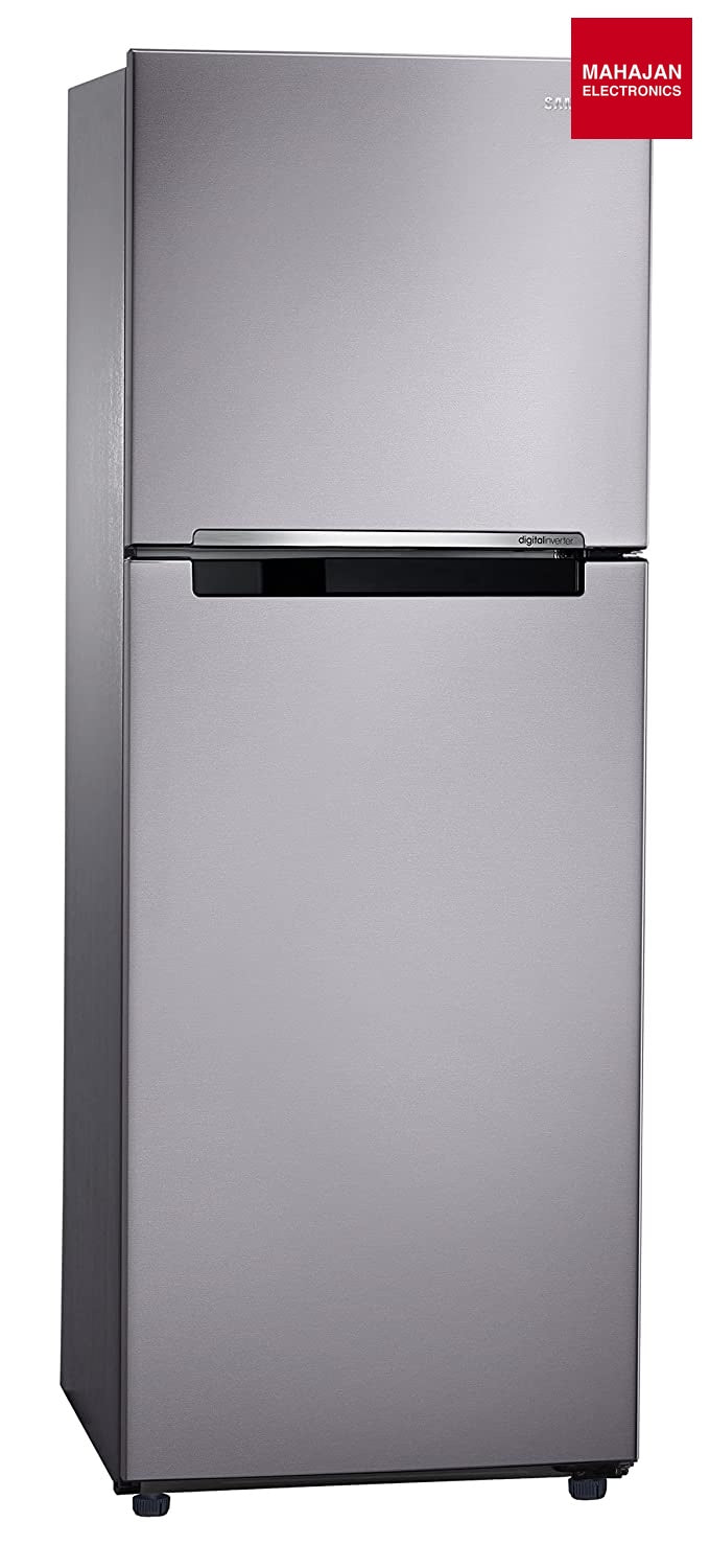 Samsung 236L 2 Star Inverter Frost-Free Double Door Refrigerator (RT28C3042S8/NL,Elegant Inox 2023 Model) - Mahajan Electronics Online