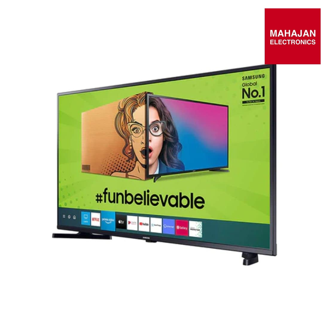 Samsung 80 cm (32 Inches) HD Ready Smart LED TV UA32T4390AKXXL(Black) - Mahajan Electronics Online