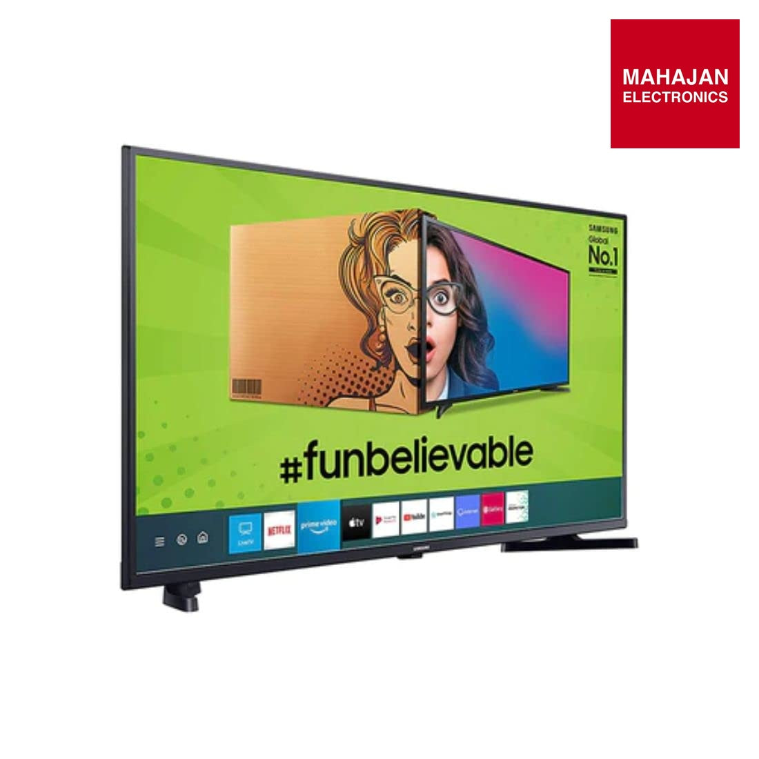 Samsung 80 cm (32 Inches) HD Ready Smart LED TV UA32T4390AKXXL(Black) - Mahajan Electronics Online