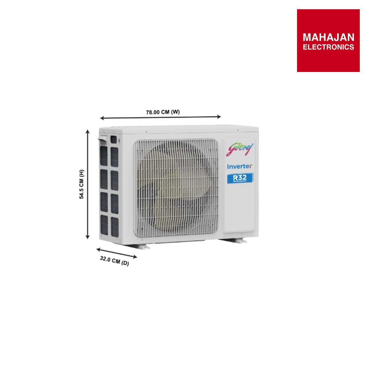 Godrej SIC 18TTC3-WWA 1.5 Ton 3 Star Inverter Split AC - Mahajan Electronics Online
