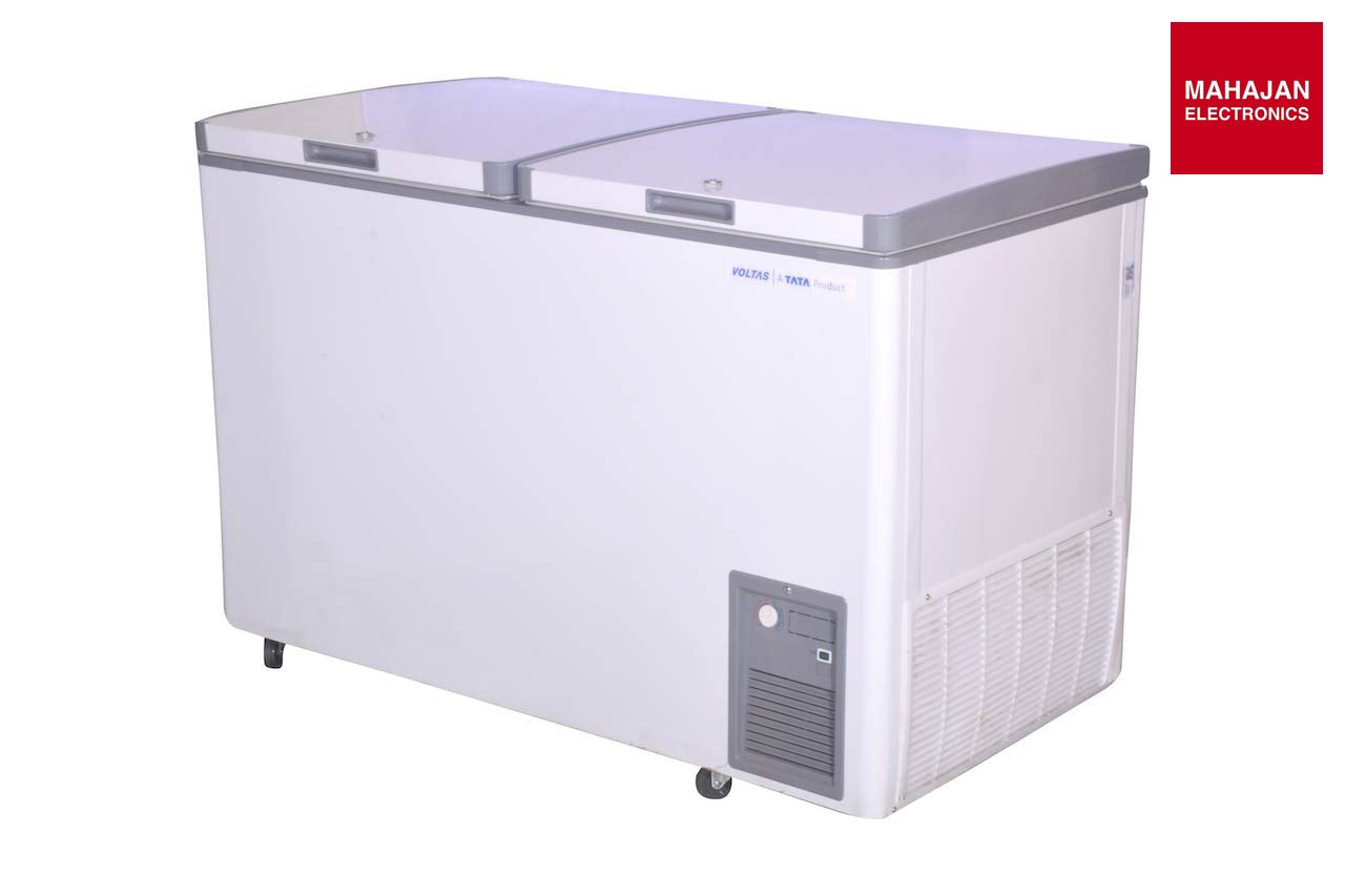 Voltas CF 320 DA5-P Double Door Deep Freezer, 320 Liters Mahajan Electronics Online