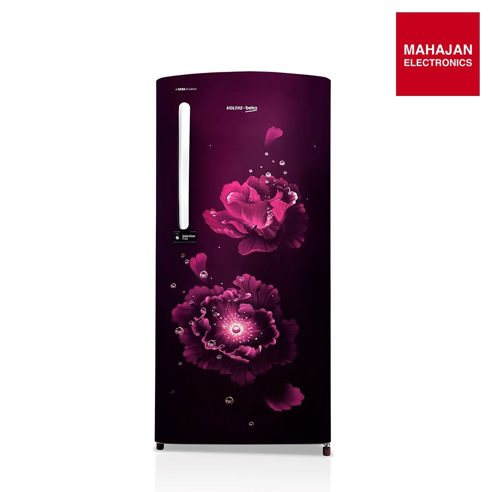 Voltas Beko RDC220B/WOFPE0M 200L 4 Star Direct Cool Refrigerator - Mahajan Electronics Online