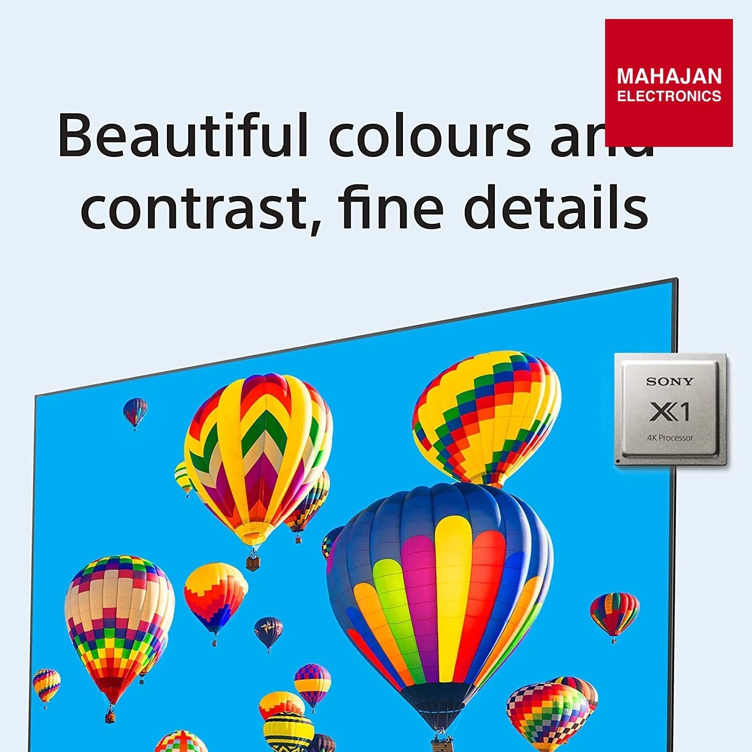 Sony Bravia 108 cm (43 inches) 4K Ultra HD Smart LED Google TV KD-43X75L (Black) - Mahajan Electronics Online