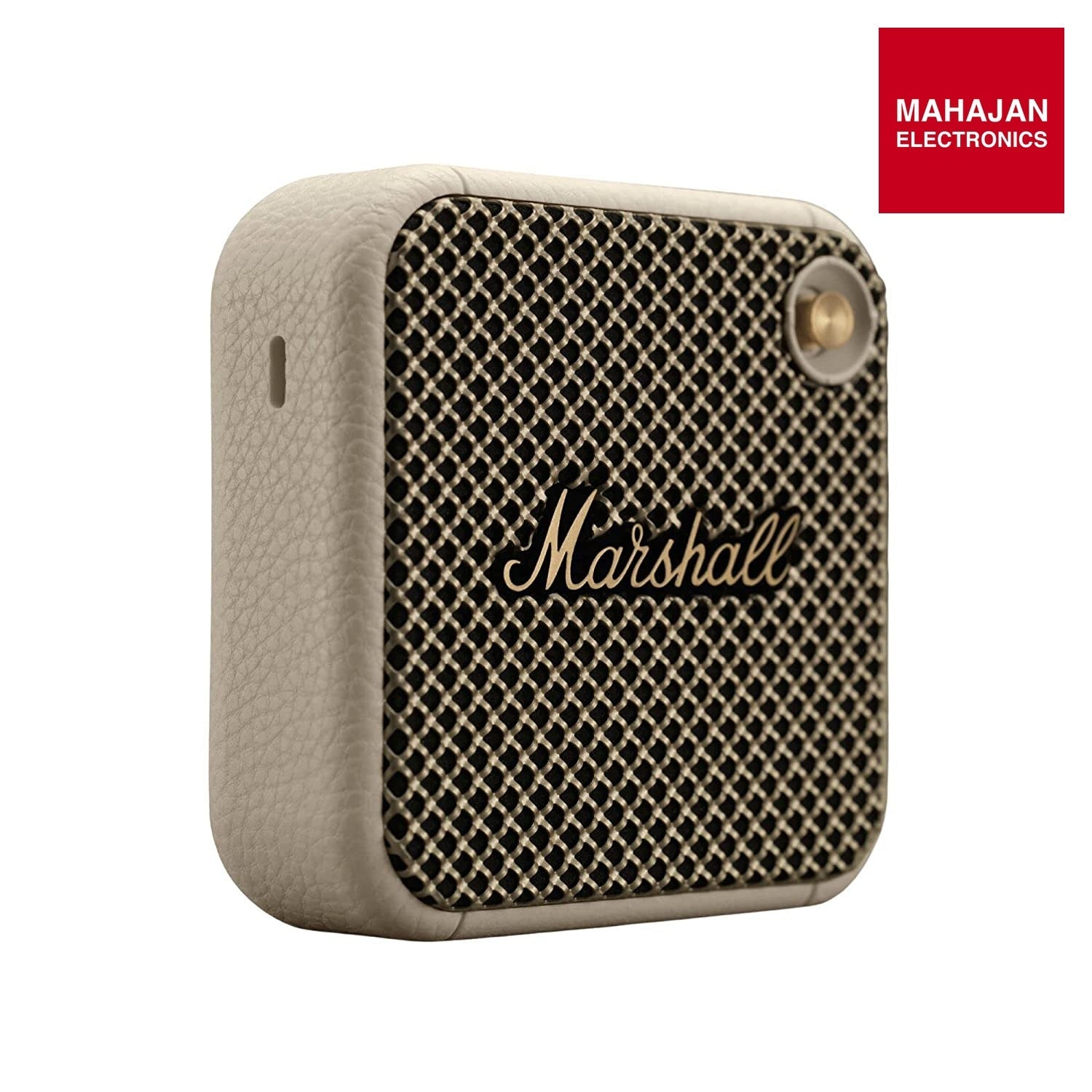 Marshall Willen Portable Bluetooth Speaker - Cream - Mahajan Electronics Online