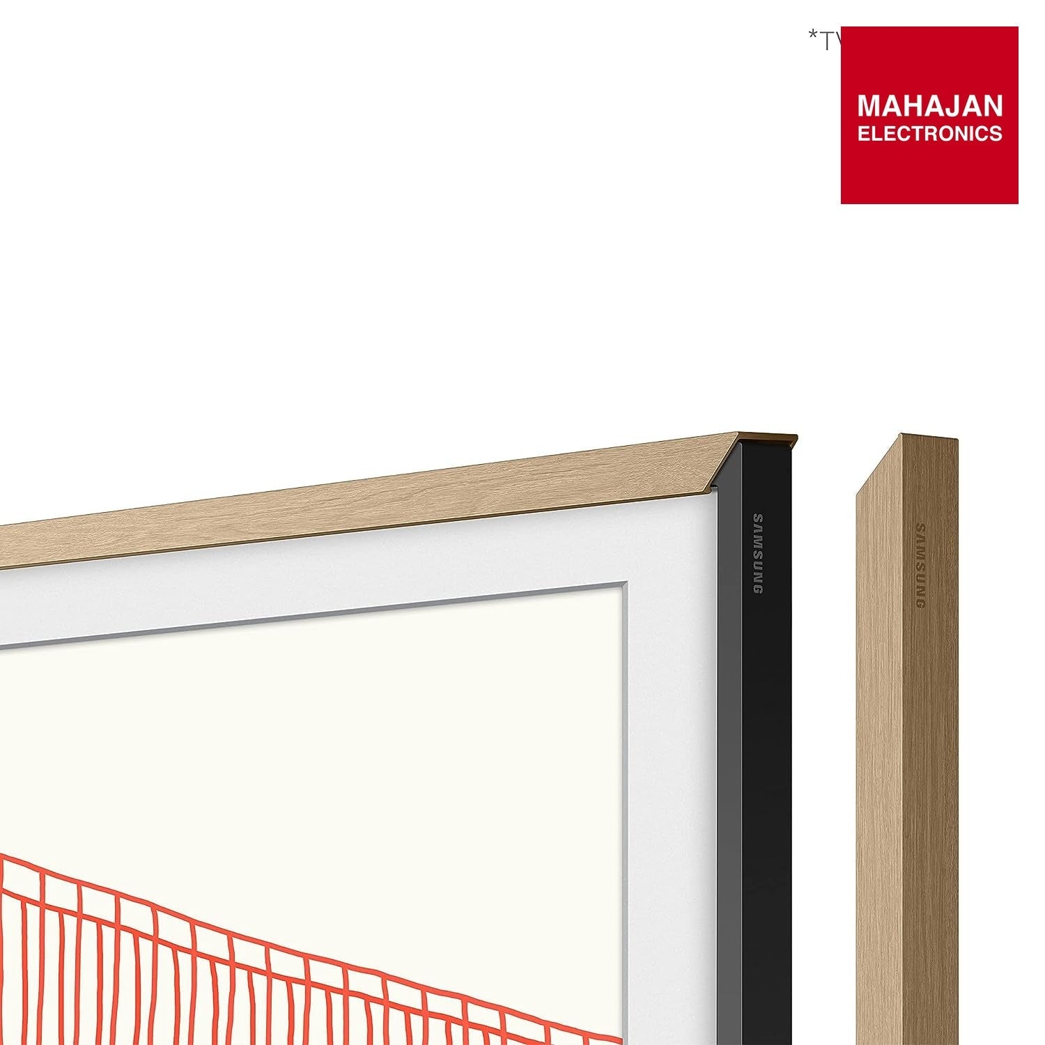 Samsung The Frame TV 65 inch Bezel (Teak Color, VG-SCFA65TKBXL) – Mahajan Electronics Online.