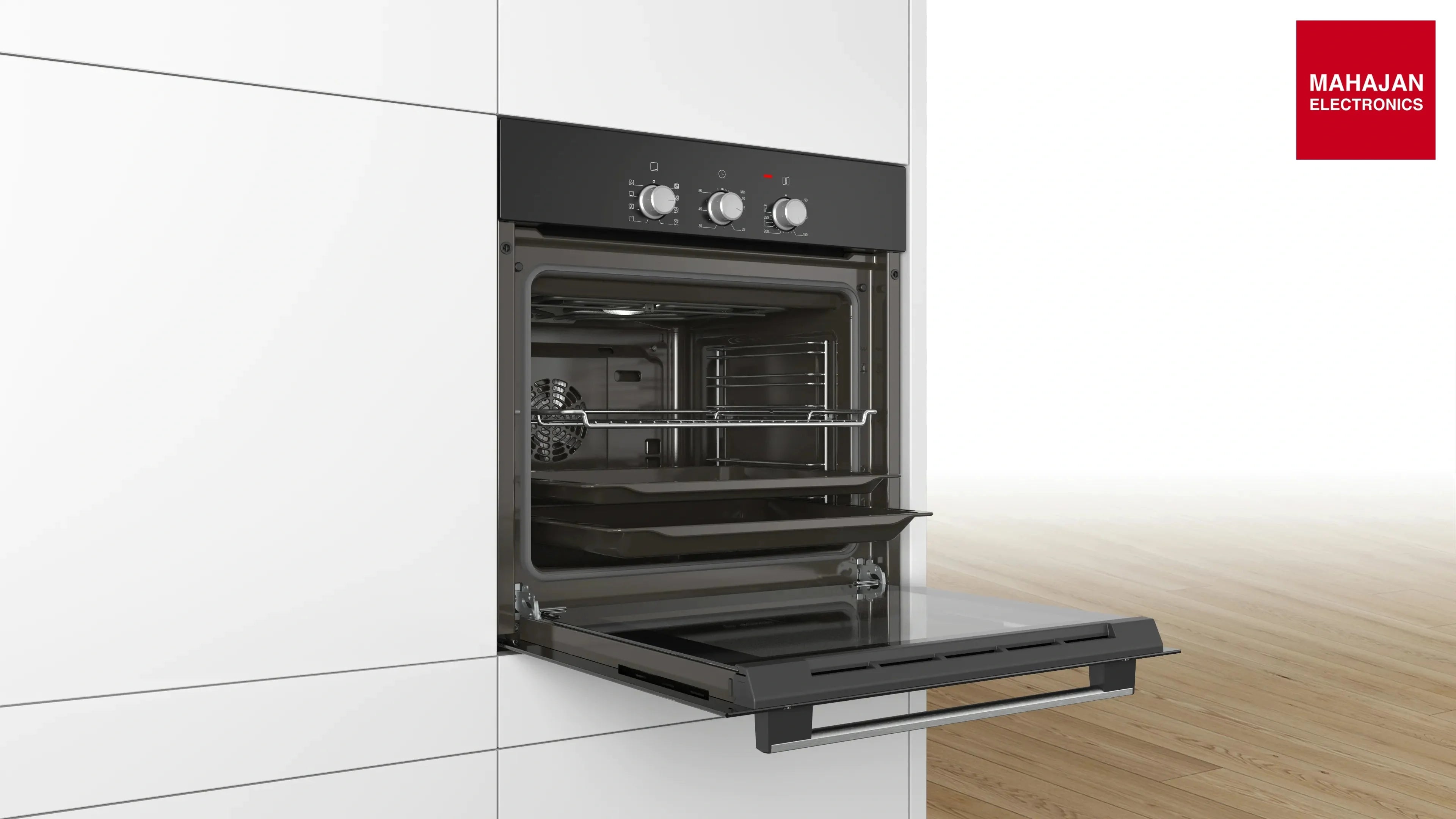 Bosch HBF031BA0I Series 2 Built-in oven 60 x 60 cm Black - Mahajan Electronics Online