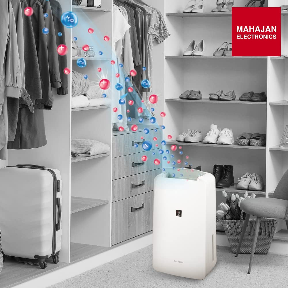 SHARP Electric Home Dehumidifier Machine with PCI Tech ‎DW-P10M-W (fight against mold, virus, fungus) – Mahajan Electronics Online.