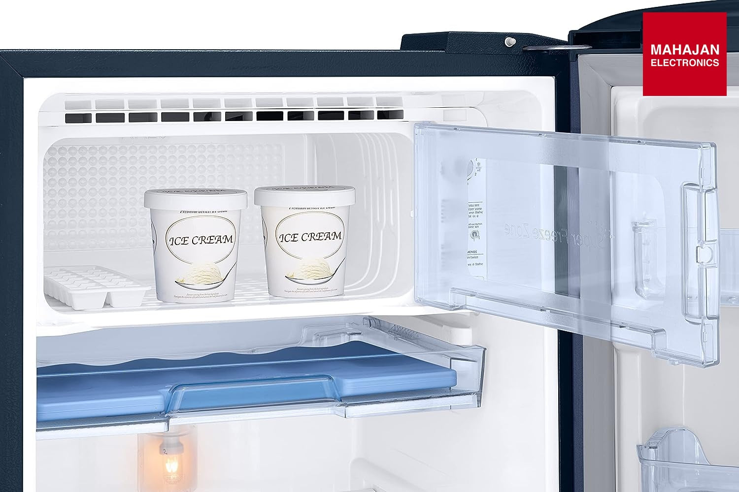 Samsung 246L 3 Star Inverter Direct-Cool Single Door Refrigerator (RR26C3753CU/HL,Camellia Blue) 2023 Model - Mahajan Electronics Online