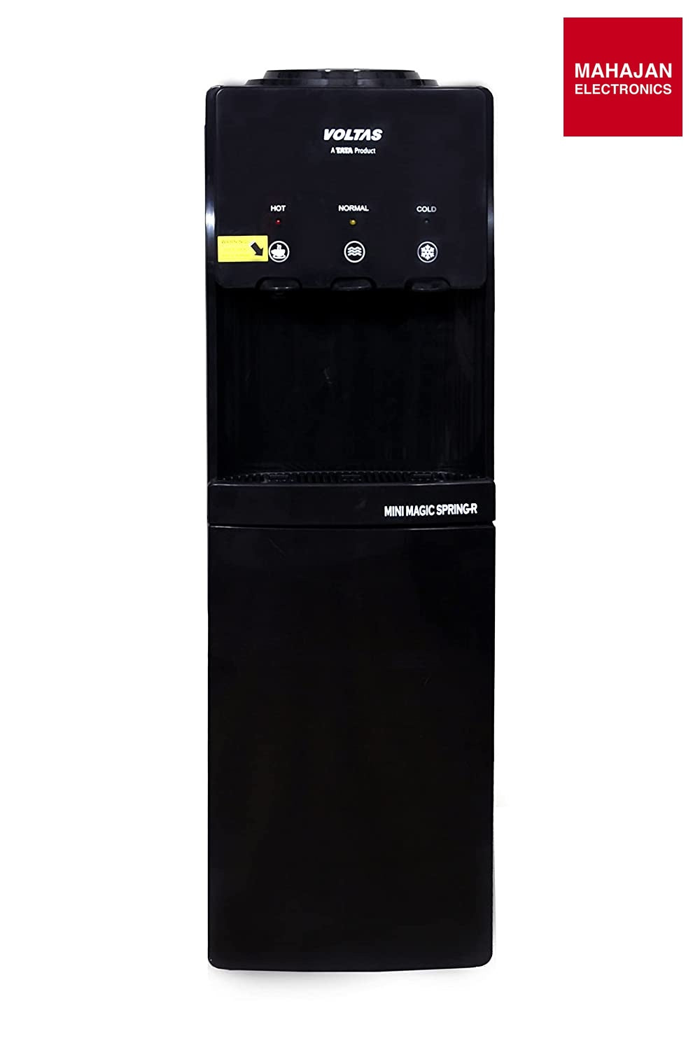 Voltas Floor Mounted Water Dispenser Minimagic SPRING R V Plus Black 2023 – Mahajan Electronics Online.
