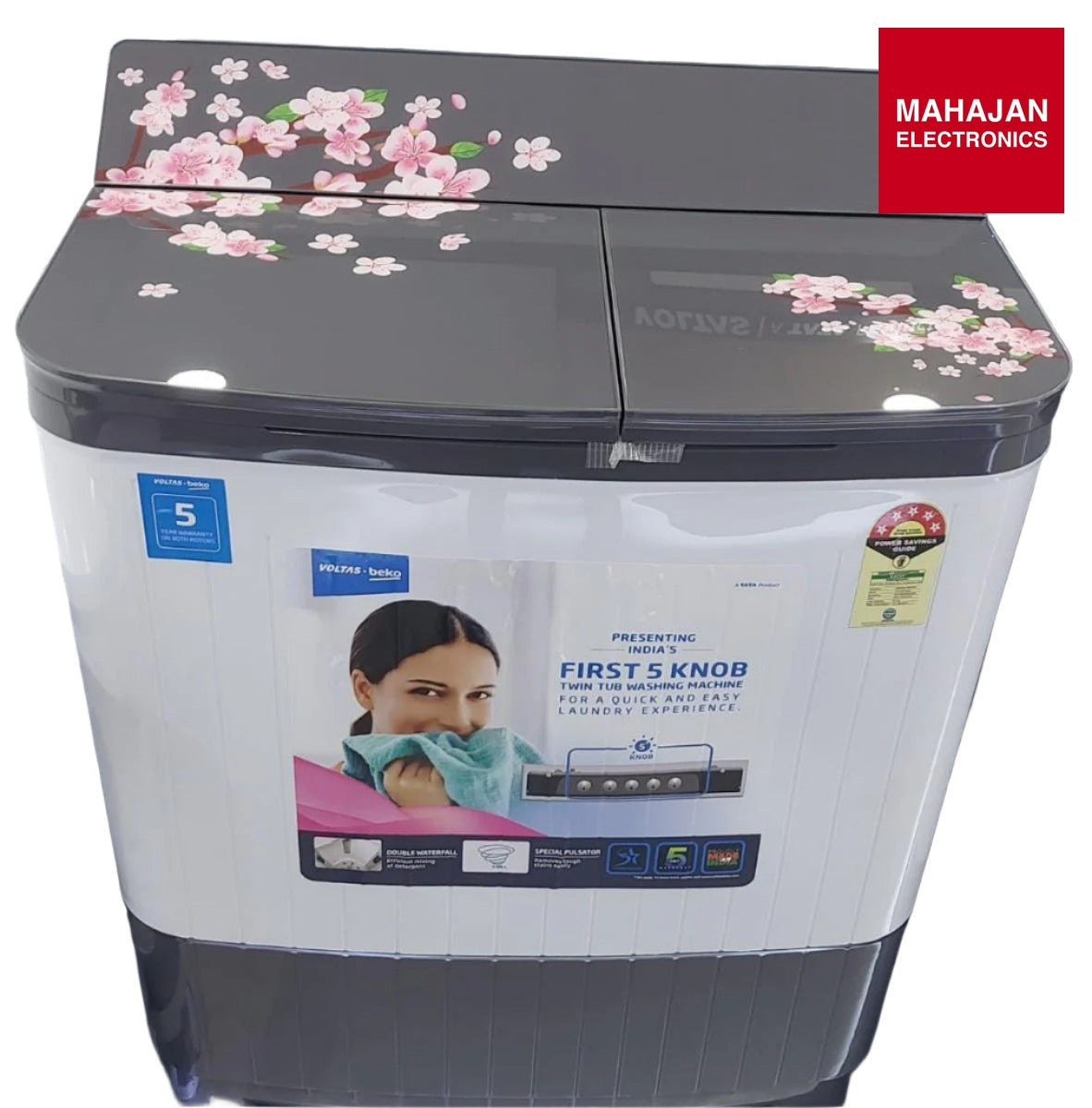 Voltas Beko 8.5 kg Semi Automatic Washing Machine (Gray) WTT85DGRG/FLRS5 – Mahajan Electronics Online.