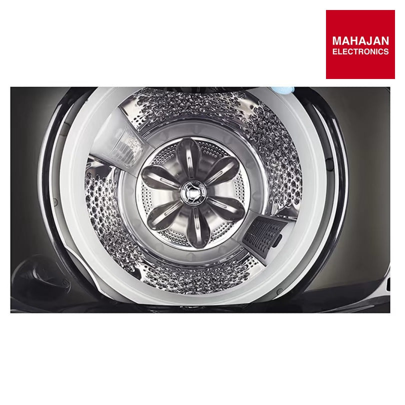 LG T90AJPB1Z Washing Machine 9.0 kg Black Fully Automatic Top Load - Mahajan Electronics Online