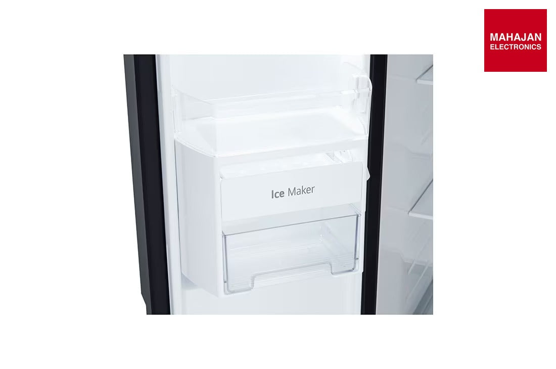 LG GL-B257DBM3 650 Ltr, Convertible Side by Side Refrigerator with Premium Glass Door, Smart Inverter – Mahajan Electronics Online.