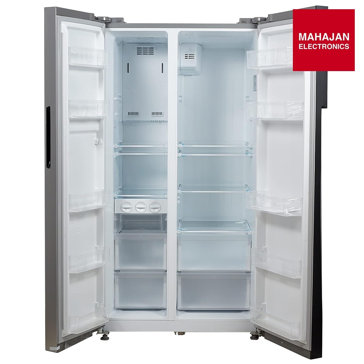 LLYOD 587 L 5 Star Frost Free Side By Side Refrigerator (GLSF590DSST1GB Stainless Steel) - Mahajan Electronics Online