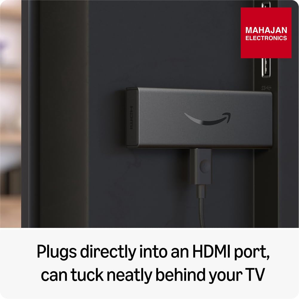 Amazon Fire TV Stick HD 2025 secondary image with Mahajan Electronics logo
