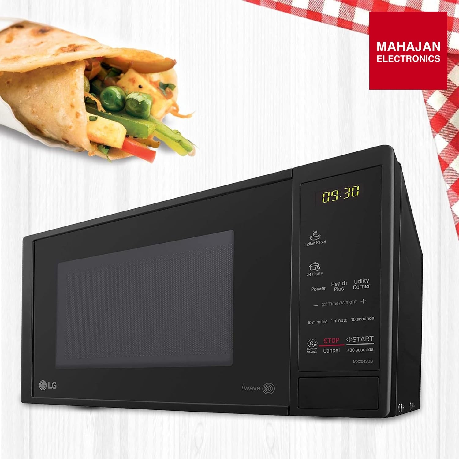 LG 20 L Solo Microwave Oven (MS2043DB, Black) – Mahajan Electronics Online.