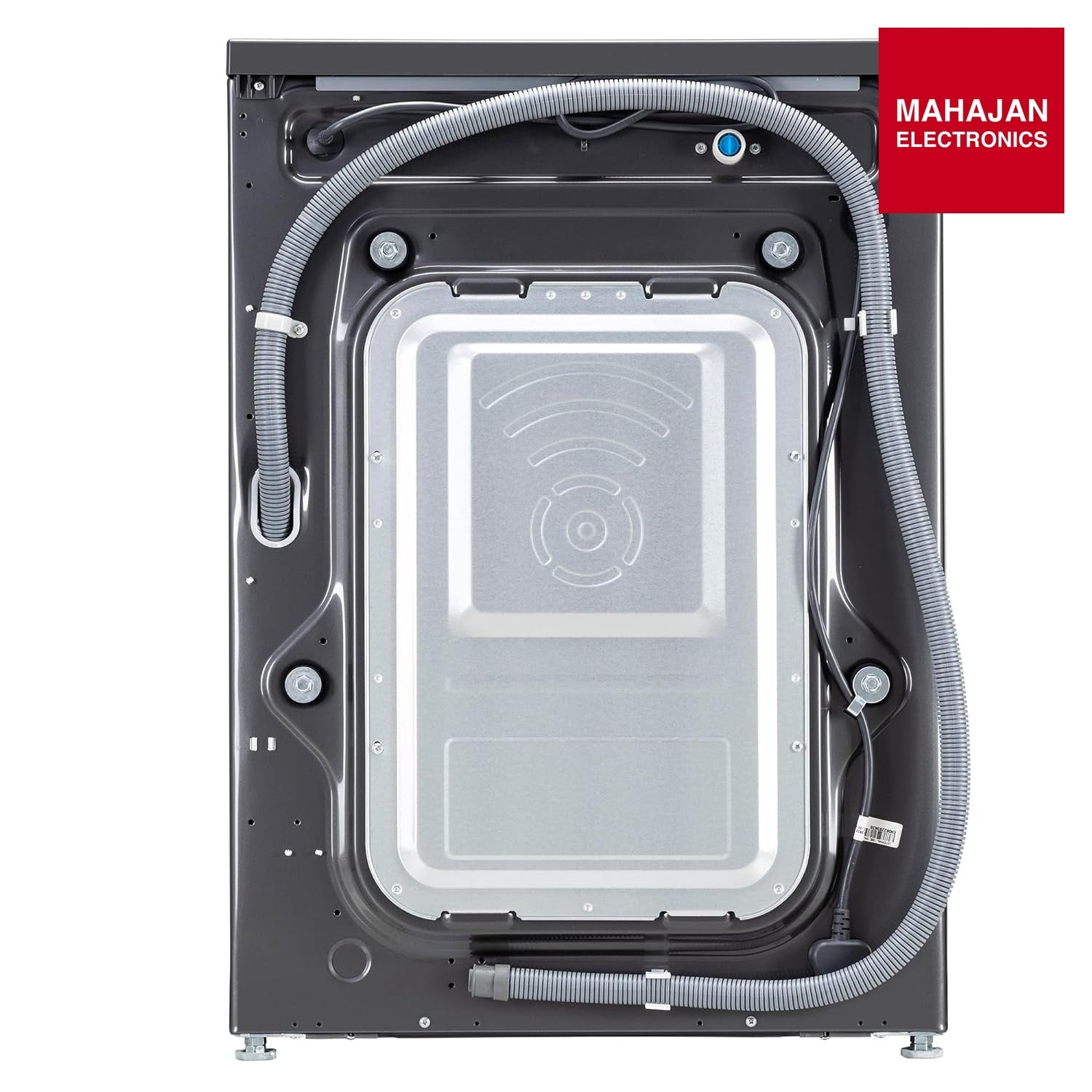 LG FHP1208Z5M 8 Kg 5 Star Inverter Wi-Fi Fully-Automatic Front Loading Washing Machine with Inbuilt heater (Middle Black, AI DD Technology & Steam for Hygiene) - Mahajan Electronics Online