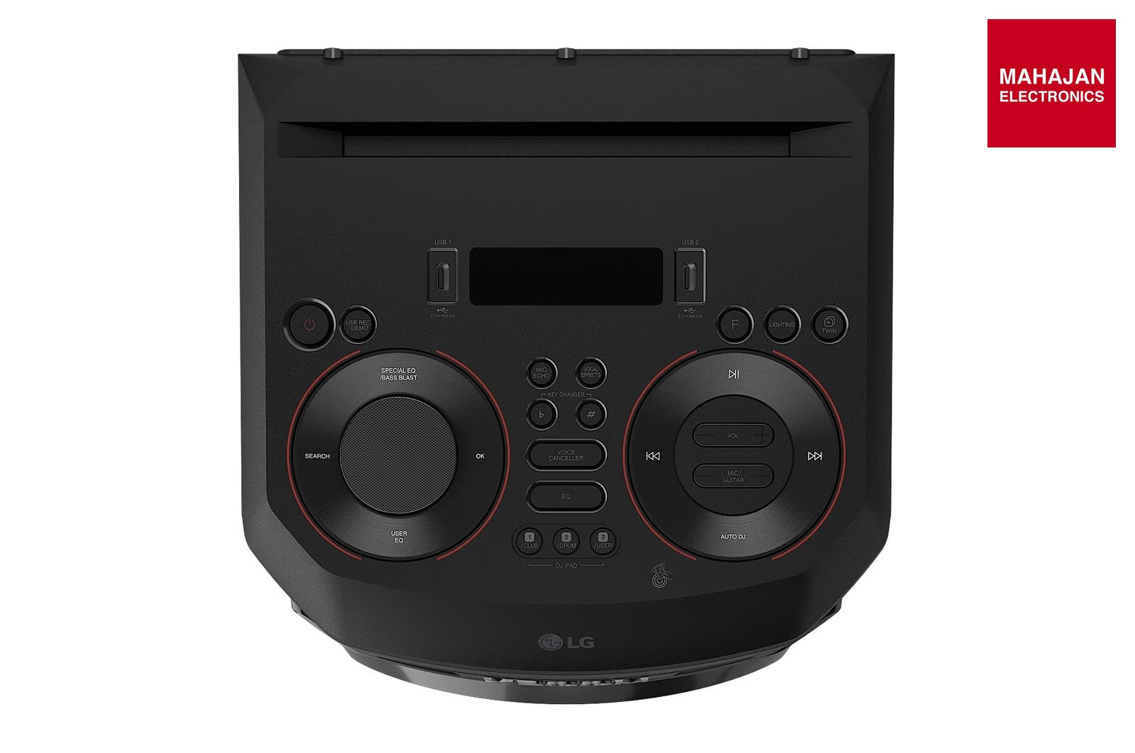 LG XBOOM RNC9 Wireless Bluetooth Party Speaker (Black) – Mahajan Electronics Online.