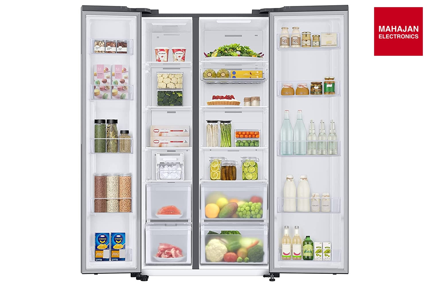 Samsung RS76CG8113SLHL WI-FI Enabled 653L SmartThings Inverter Refrigerator - Mahajan Electronics Online