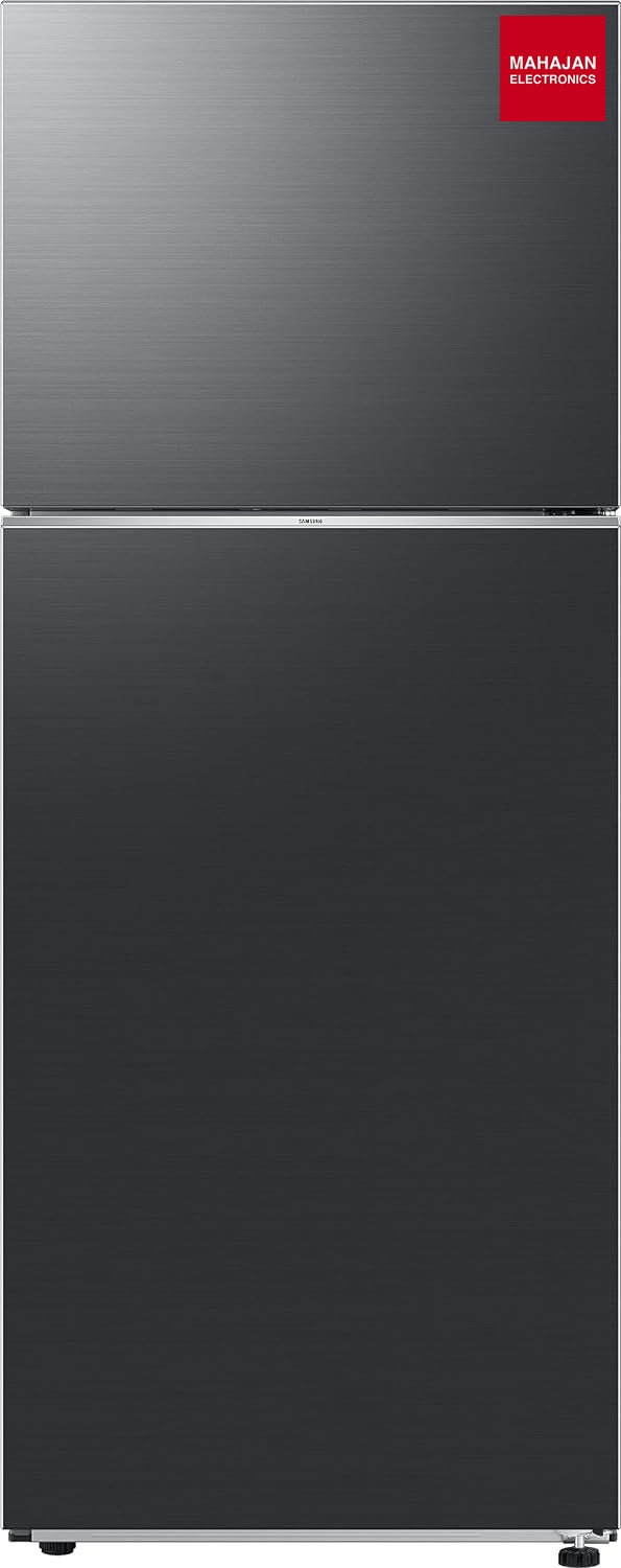 Samsung RT45CG662AB1TL 415 L, Digital Inverter, Frost Free Double Door WiFi Embedded Refrigerator ( Black Matt, 2023 Model) - Mahajan Electronics Online