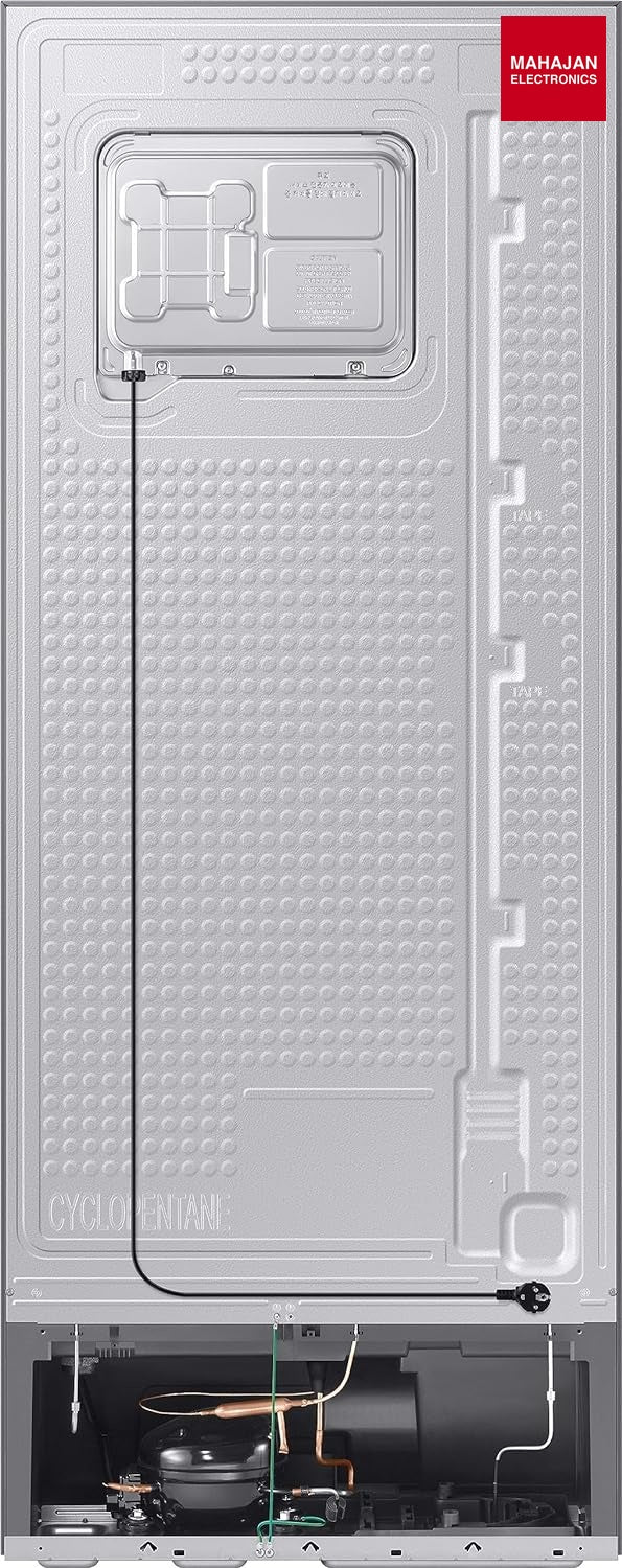Samsung RT45CG662AB1TL 415 L, Digital Inverter, Frost Free Double Door WiFi Embedded Refrigerator ( Black Matt, 2023 Model) - Mahajan Electronics Online